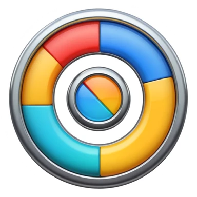 mac os icon rotation retro sticker