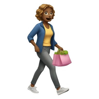 Mom running errands sticker