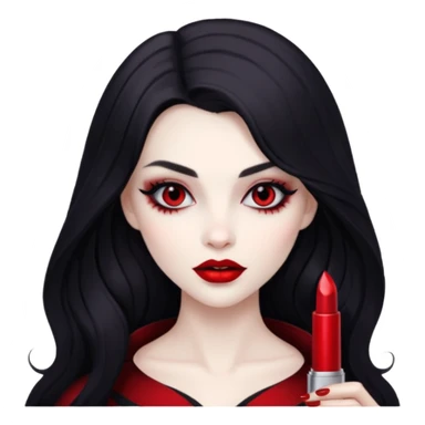 Nosferatu coquette vampire sticker