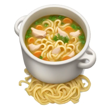 chicken noodle soup sticker