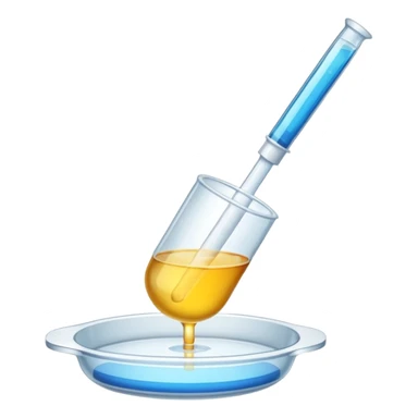 Pipette dish sticker