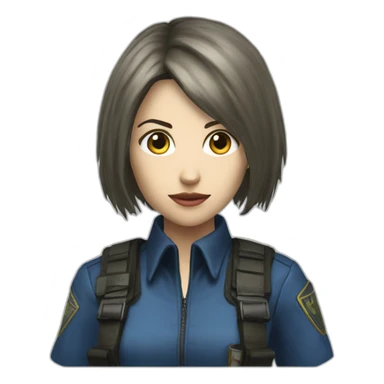 alice resident evil sticker
