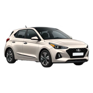 hyundai new i20 car sticker