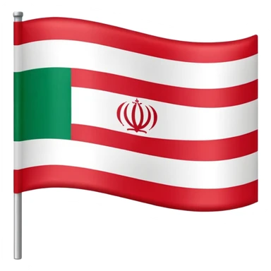Bandera de Irán prerevolucionaria sticker