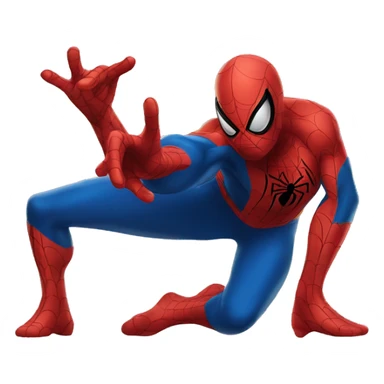 Make spider man emojis sticker