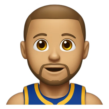 ai generated emoji stephen-curry-cooked sticker