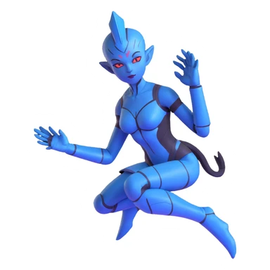 Liara T'Soni from Mass Effect sticker