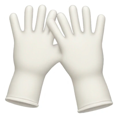 Latex gloves sticker