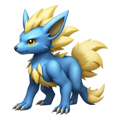 Manectric-Luxio-Fakémon-hybrid-creature (full body)  sticker