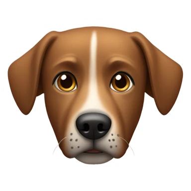 brown mongrel sticker