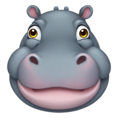chubby-baby-hippo sticker