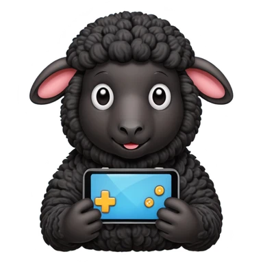 black sheepplayingvideogames sticker