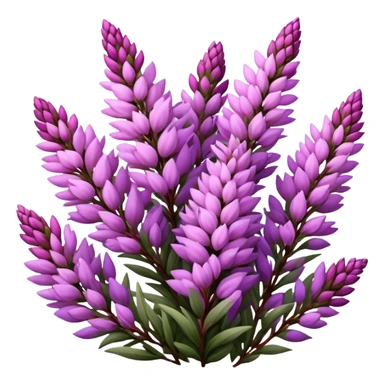 Heather flowers  sticker