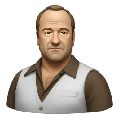 Tony soprano sticker