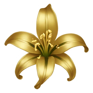 gilded lily sticker