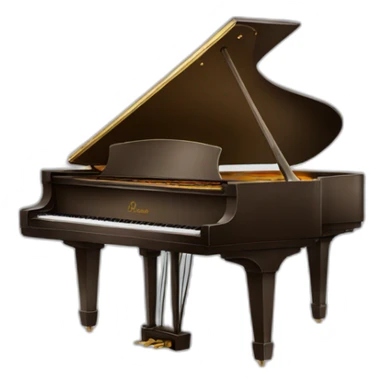 Grand piano sticker