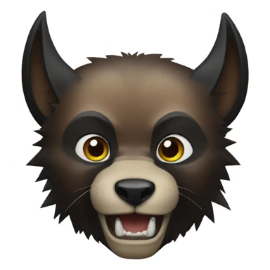 Wolverine animal sticker