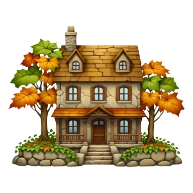 old country home sticker