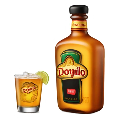 Donjulio bottle  sticker