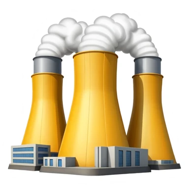 Nuclear power plants sticker