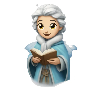 Winter fairy tale  sticker