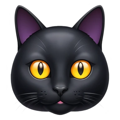 Chat de nuit  sticker