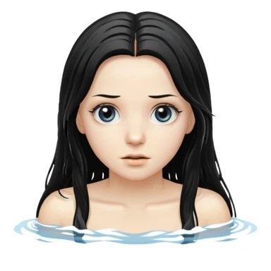 Samara in the ring movie sticker