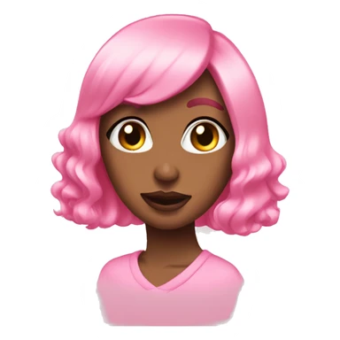 coquette pink heart sticker