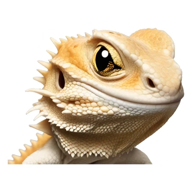 A bearded dragon sticker