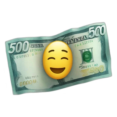 Billet de 500 euros sticker