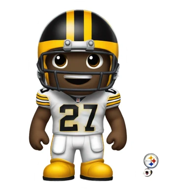 george pickens happy steelers sticker