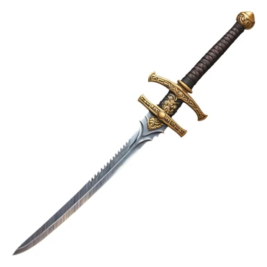 An ancient samurai sword sticker