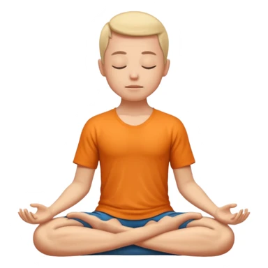 meditation sticker