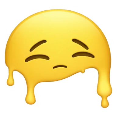sadness yellow emoji sticker