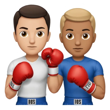 minister vs. celeb as if they were boxing sticker