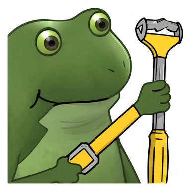 a construction tool sticker