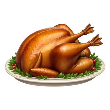 roast turkey sticker