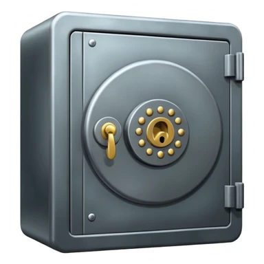 Locked bank vault sticker