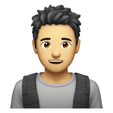 daisuke mouthwashing emoji sticker