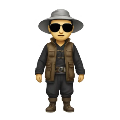 Chinese bandit full body sticker