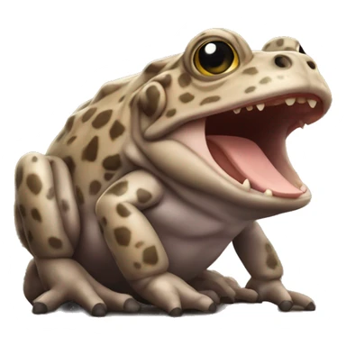 bufo sends an sms sticker