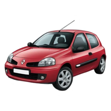 Renault clio 2 sticker