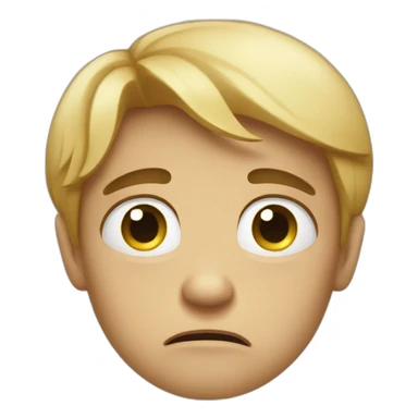 crying horrific despair sticker