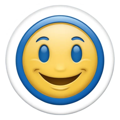 Leeds united smiley badge sticker