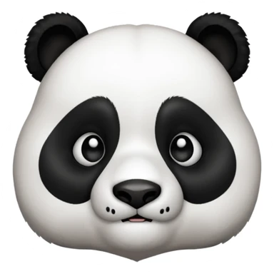 Increasingly impatient panda  sticker