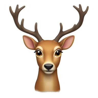 deer emoji sticker