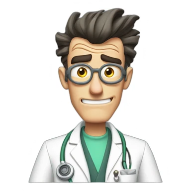 dr doofenshmirtz sticker