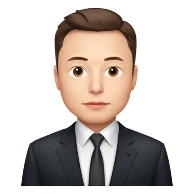 Génére moi Elon musk  sticker