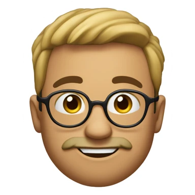 create an emoticon that depicts a generous face, likes to give, is not greedy, does not prioritize his own interests sticker