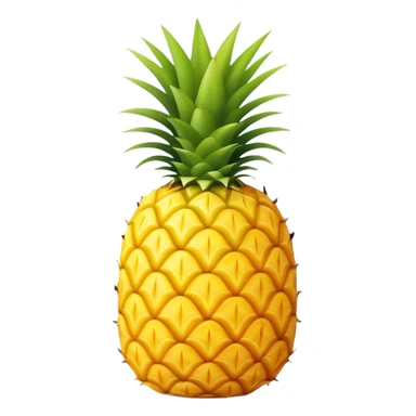 Pineapple slice sticker